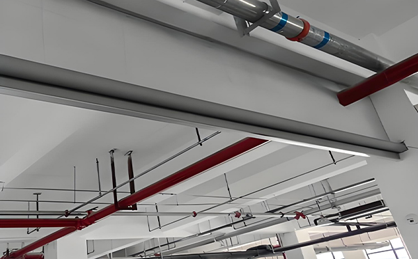 金台防火布挡烟垂壁