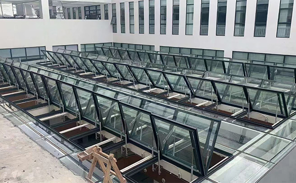 百安科技有限公司近期金台排烟窗项目案例分享 百安科技有限公司近期金台排烟窗项目案例分享